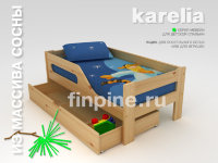 Ящик под кровать KARELIA-1600 (для кровати HALTI-800 подходит)